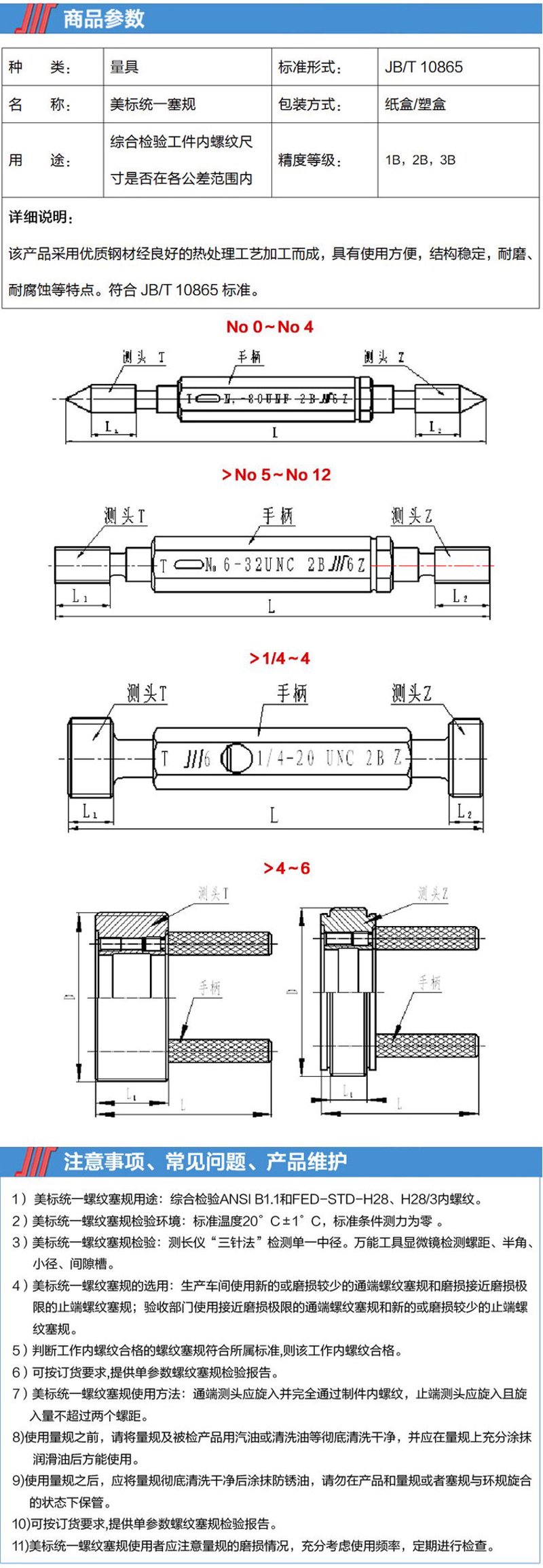 螺纹环规：选择正确工具的重要性